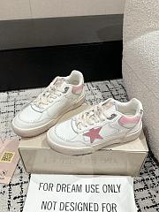 Golden Goose Forty2 Pink Star White Sneaker - 2