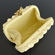 Bottega Veneta Small Knot Bag Yellow 19x11.5x5cm - 5