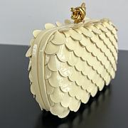Bottega Veneta Small Knot Bag Yellow 19x11.5x5cm - 3