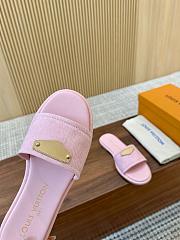 Louis Vuitton LV Lily Mule Pink Sandals  - 2