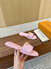 Louis Vuitton LV Lily Mule Pink Sandals  - 3
