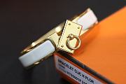 Hermes White Bracelet  - 3