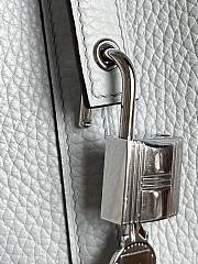 Hermes Picotin Light Blue Silver Bag 18x13x9cm - 6