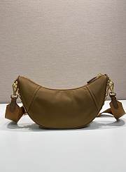 Prada Re-Nylon Shoulder Bag Brown 30x13.5x6cm - 6