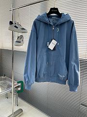 Dior Couture Hooded Sweatshirt Blue Denim  - 1
