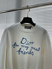 Dior Hylton Nel White Sweater - 3