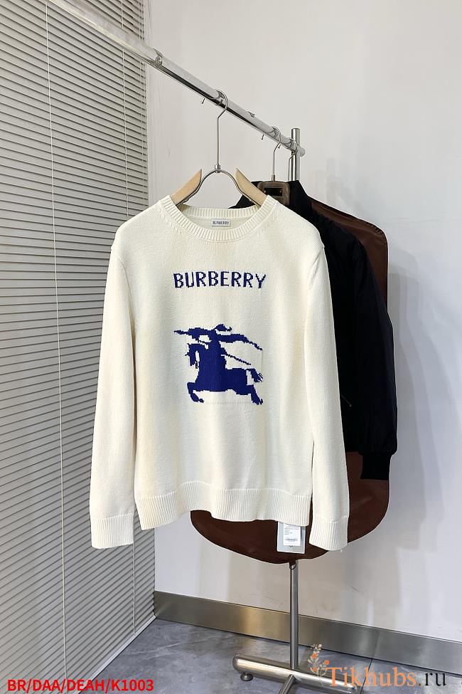 Burberry EKD Wool Cashmere Sweater - 1