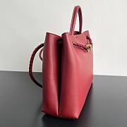 Bottega Veneta Andiamo Bag Rosewood 32x25x11cm - 6