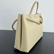 Bottega Veneta Andiamo Bag Beige 32x25x11cm - 6