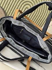 Chanel Coco Mark Denim Shoulder Tote Bag 30x22x14cm - 5