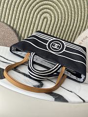 Chanel Coco Mark Denim Shoulder Tote Bag 30x22x14cm - 2