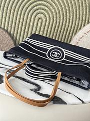 Chanel Large Coco Mark Denim Shoulder Tote Bag 38x29x15cm - 3