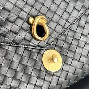 Bottega Veneta Knot Lock Black Bag 25x16x5.5cm - 3
