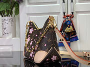Louis Vuitton LV x TM Boulogne Bag Sakura Brown 27x16x10cm - 2