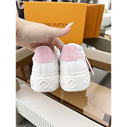Louis Vuitton Time Out Sneaker White/Pink - 5