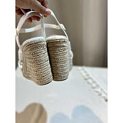 Louis Vuitton LV Isola Wedge Sandal White - 3