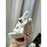 Louis Vuitton LV Isola Wedge Sandal White - 2