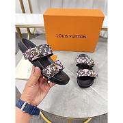 Louis Vuitton LV Bom Dia Flat Comfort Mule Sakura Brown - 5