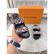 Louis Vuitton LV Bom Dia Flat Comfort Mule Sakura Brown - 4
