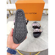 Louis Vuitton LV Bom Dia Flat Comfort Mule Sakura Brown - 3