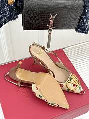 Valentino Vlogo Cherryfic 80mm Back Strap Pumps - 2
