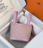 Hermes Picotin Lock 14 Mini Handbag Pink 14cm - 5
