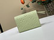 Louis Vuitton LV x TM Rosalie Coin Purse Green 11x8x2.5cm - 5