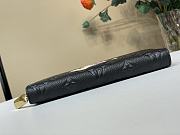 Louis Vuitton LV × TM Zippy Wallet Black 19.5x10.5x2.5cm - 4