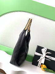 Chanel Small Hobo Bag Black 27x23x21cm - 5