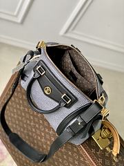 Louis Vuitton LV Biker MM Bag Dark Denim 38x15x15cm - 5