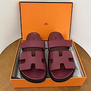 Hermes Chypre Sandal Red Wine  - 1