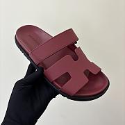 Hermes Chypre Sandal Red Wine  - 5