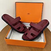 Hermes Chypre Sandal Red Wine  - 4