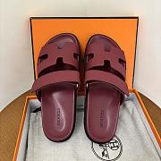 Hermes Chypre Sandal Red Wine  - 3