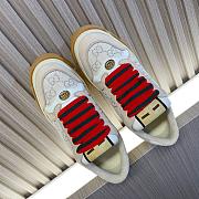 Gucci Screener GG Leather-trimmed Canvas Sneakers - 4