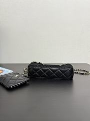 Chanel Clutch With Chain Mesh Lambskin Black 20x13x4.5cm - 5