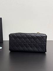 Chanel Medium 25C Hobo Bag Black Caviar Gold 40x30x15cm - 5