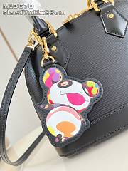 Louis Vuitton Alma BB LV x TM Black Bag 23.5x17.5x11.5cm - 5