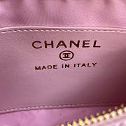 Chanel 25P Clutch With Chain Black Pink 18.5x11.5x11cm - 3