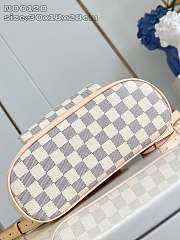Louis Vuitton LV Montsouris PM Blackpack White 30x28x18cm - 5