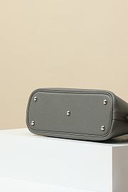 Hermes Bolide 25 Bag Grey Silver 25x19x10.5cm - 6