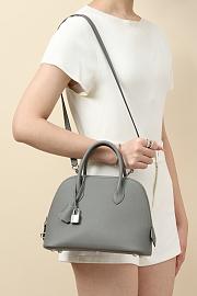 Hermes Bolide 25 Bag Grey Silver 25x19x10.5cm - 2