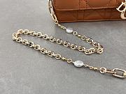 Dior Mini Miss Bag Lambskin Cognac 21x11.5x4.5cm - 6