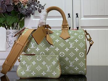 Louis Vuitton LV Speedy P9 30 Frozen Lime 32x22.5x18cm