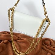 Valentino Garavani Small Loco White Shoulder Bag 20x11x5cm - 5