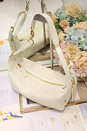 Dior Medium D-Journey Bag White 33x16x15cm - 3