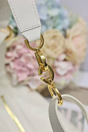 Dior Medium D-Journey Bag White 33x16x15cm - 2