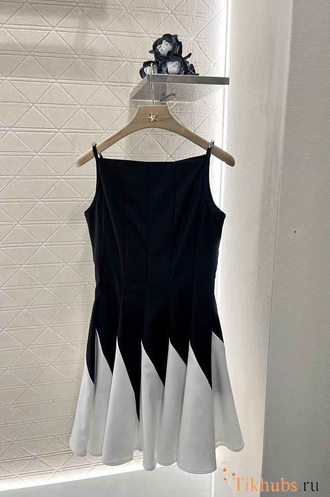 Louis Vuitton LV Color-Blocked Pleat Dress  - 1