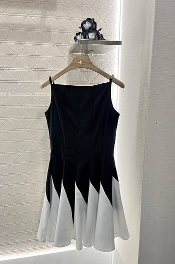 Louis Vuitton LV Color-Blocked Pleat Dress 