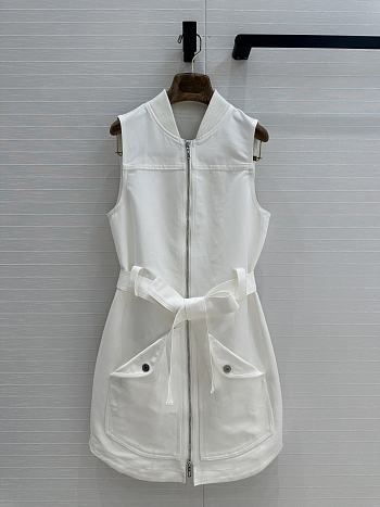 Hermes White Dress